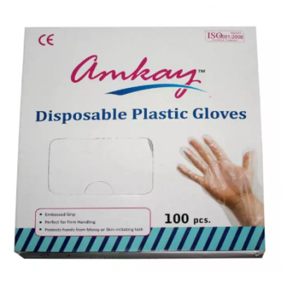 Plastic Gloves (100Pcs)